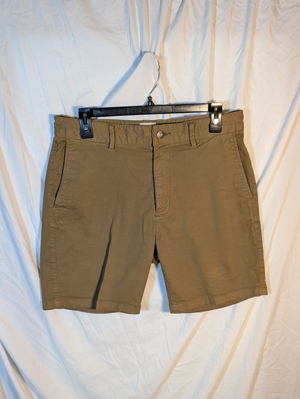 Men's Classic Khaki Cotton Shorts